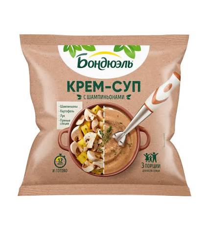Крем-суп с шампиньонами Бондюэль