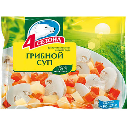Суп грибной 4 сезона 400 гр