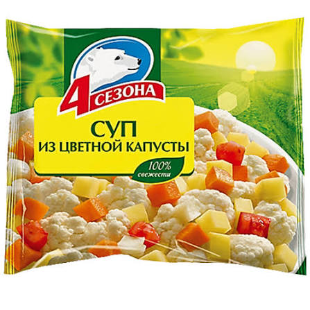 Суп из цветной капусты 4 сезона 400 гр 