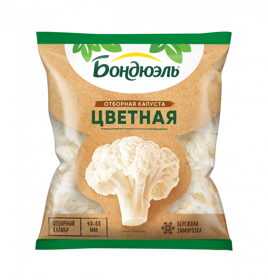 Цветная капуста  БОНДЮЭЛЬ 400г/12шт