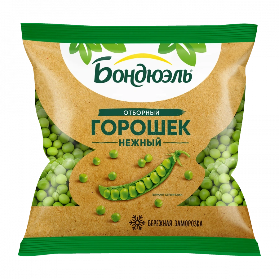 Горошек зеленый 0,4 кг/12шт